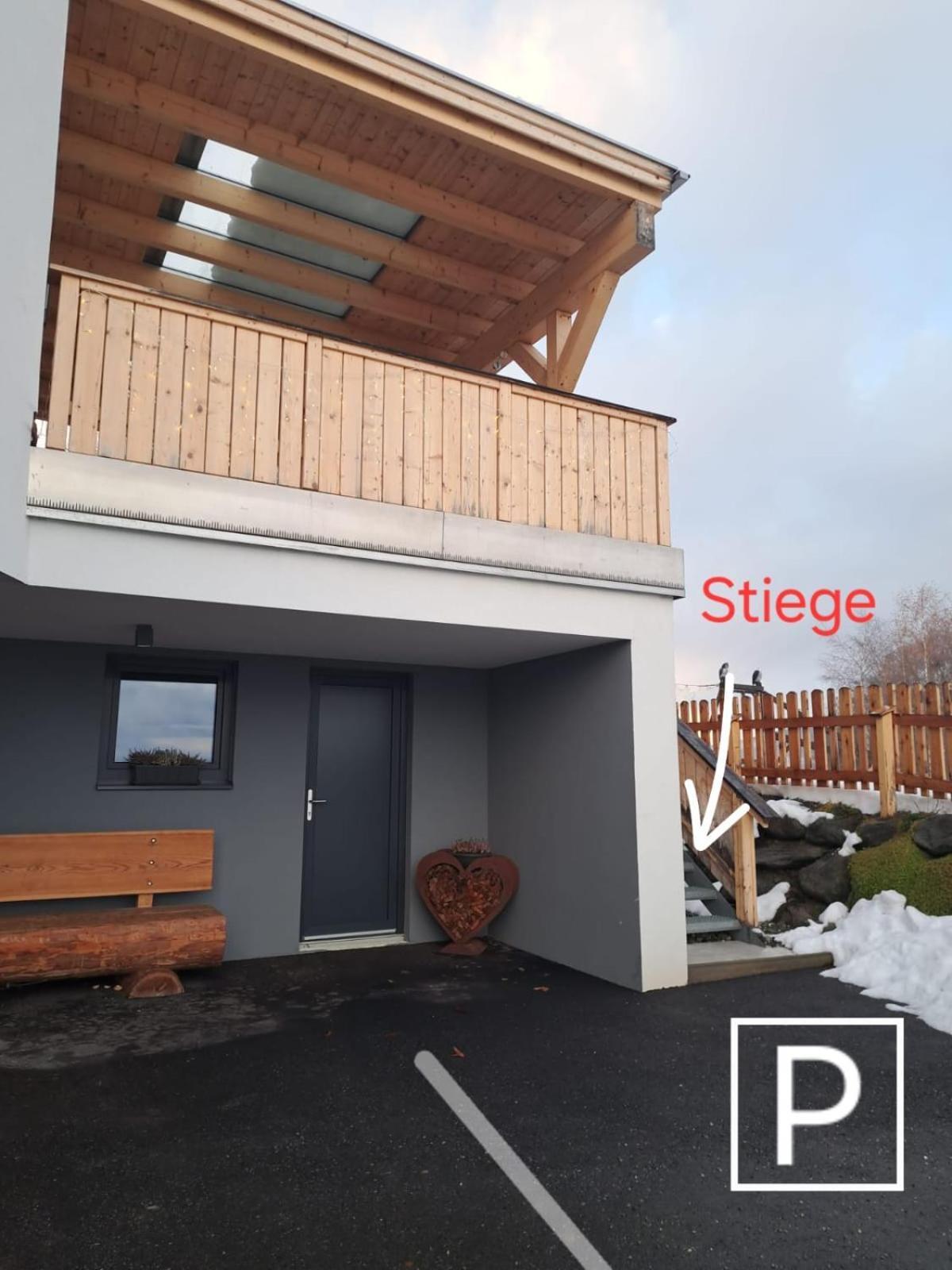 Ferienwohnung Abenthung Grinzens Eksteriør bilde